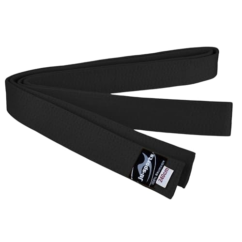 Ju-Sports Budogürtel - schwarz, Baumwolle I Kampfsport Gürtel Für Budo-Sportarten, Judo, Karate, Kickboxen uvm. I Ca. 4 cm breiter Martial Arts Gürtel I 280 cm Ju-Sports Budogürtel - schwarz, Baumwolle I Kampfsport Gürtel Für Budo-Sportarten, Judo, Karate, Kickboxen uvm. I Ca. 4 cm breiter Martial Arts Gürtel I 280 cm von Ju-Sports