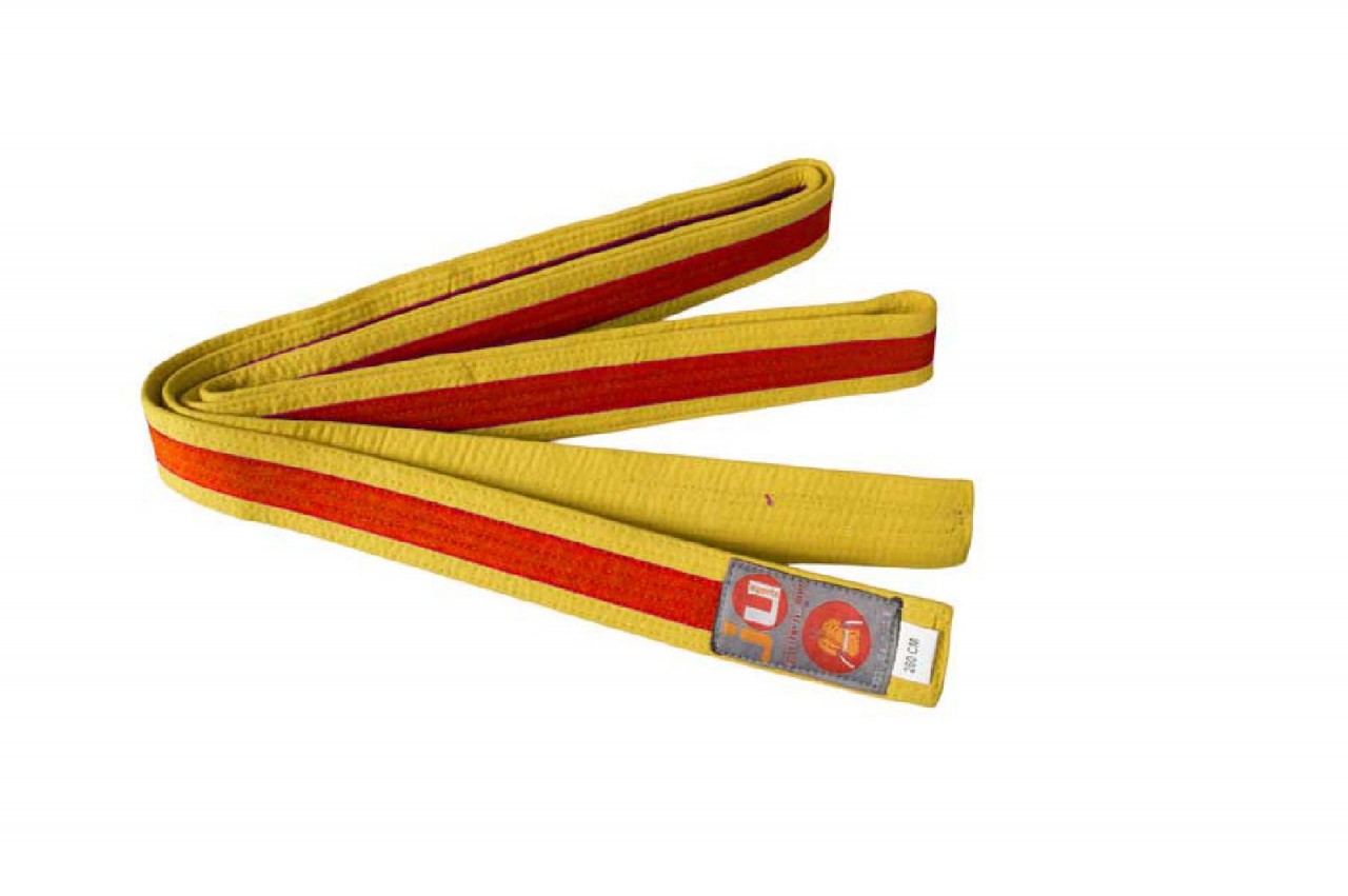 Ju-Sports Budogürtel gelb/orange/gelb Ju-Sports Budogürtel gelb/orange/gelb von Ju-Sports
