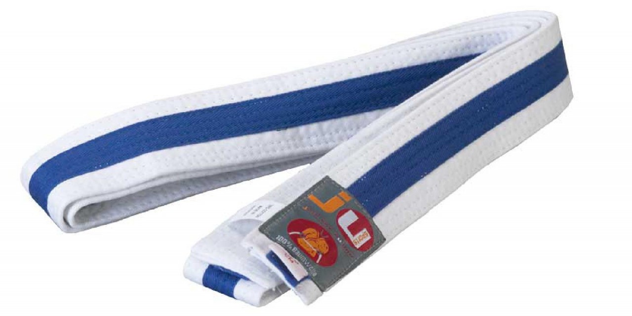 Ju-Sports Budogürtel weiß/blau/weiß Ju-Sports Budogürtel weiß/blau/weiß von Ju-Sports
