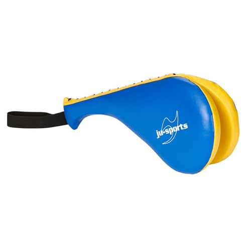 Ju-Sports Kids Hand Mitt Double Pratzen I Kunstleder in Carbon Optik I Mit Handschlaufe für optimalen Halt I Kampfsport Zubehör für MMA UVM I Ca. 37cm Ju-Sports Kids Hand Mitt Double Pratzen I Kunstleder in Carbon Optik I Mit Handschlaufe für optimalen Halt I Kampfsport Zubehör für MMA UVM I Ca. 37cm von Ju-Sports