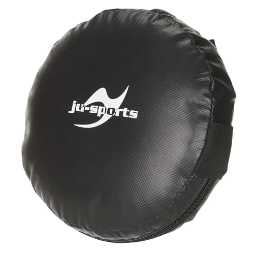 Ju-Sports Rund Pratze 1 STK. I Aus Kunstleder I Sehr leicht & perfekt im Handling I Mit 2 Schlaufen für optimalen Halt I Kampfsport Zubehör I Ø 27cm Ju-Sports Rund Pratze 1 STK. I Aus Kunstleder I Sehr leicht & perfekt im Handling I Mit 2 Schlaufen für optimalen Halt I Kampfsport Zubehör I Ø 27cm von Ju-Sports