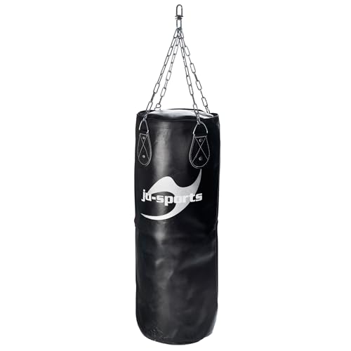 Ju-Sports Boxsack hängend Ø 35cm I Sandsack Echt Leder Profi für das Box Training I Sehr stabil mit Kette + Drehwirbel, Kette verdreht Sich Nicht I Größe: 120 cm Ju-Sports Boxsack hängend Ø 35cm I Sandsack Echt Leder Profi für das Box Training I Sehr stabil mit Kette + Drehwirbel, Kette verdreht Sich Nicht I Größe: 120 cm von Ju-Sports