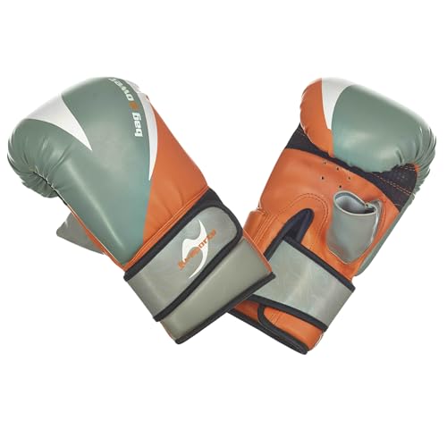 Ju-Sports Sandsackhandschuhe Bag Power - Kunstleder I Gepolsterte Boxhandschuhe für Balltraining, Pratzen, Sandsack Training I Atmungsaktives Mesh I Größe L von Ju-Sports