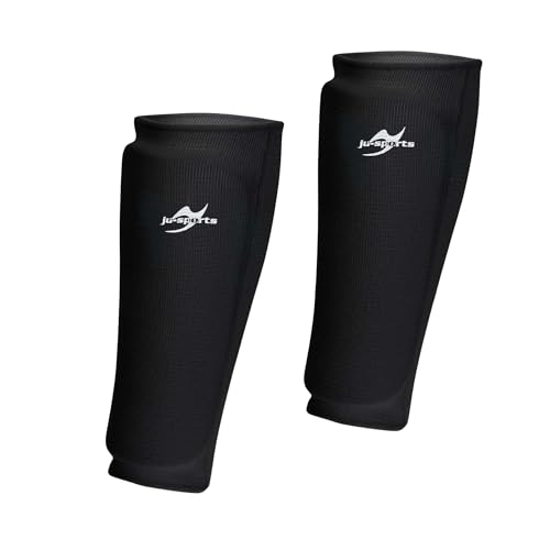 Ju-Sports - Spann Schienbeinschoner Stoff, schwarz, Baumwolle I Schoner für viele Kampfsportarten I Dehn- & waschbarer Spannschoner & Schienbeinschutz I Größe XL Ju-Sports - Spann Schienbeinschoner Stoff, schwarz, Baumwolle I Schoner für viele Kampfsportarten I Dehn- & waschbarer Spannschoner & Schienbeinschutz I Größe XL von Ju-Sports