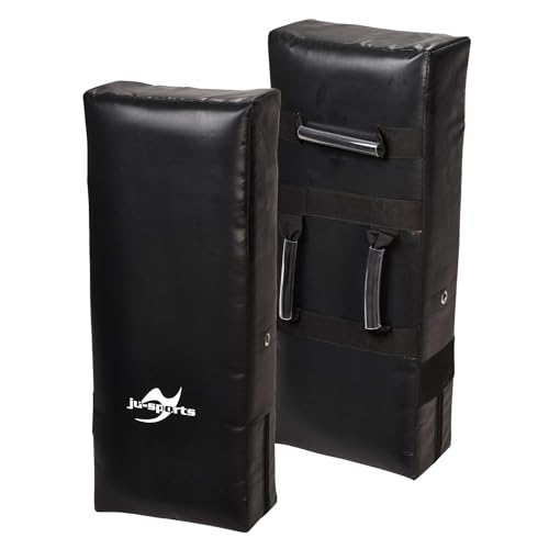 Ju-Sports Schlagpolster Kampfsport Punch groß I Gerade Pratze aus Kunstleder I Ideal zum Trainieren von Kicks im Taekwondo, Kickboxen I 3 Schlaufen I 75 x 30 x 15cm Ju-Sports Schlagpolster Kampfsport Punch groß I Gerade Pratze aus Kunstleder I Ideal zum Trainieren von Kicks im Taekwondo, Kickboxen I 3 Schlaufen I 75 x 30 x 15cm von Ju-Sports