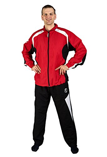 Ju-Sports Trainingsanzug Teresina rot/schwarz von Ju-Sports