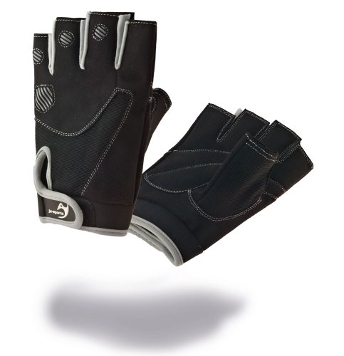 Ju-Sports Trainingshandschuhe Herren & Damen I Fitness Handschuhe Herren aus Leder mit gepolsterten Finger- & Handflächen I Mit Klettverschluss I M Ju-Sports Trainingshandschuhe Herren & Damen I Fitness Handschuhe Herren aus Leder mit gepolsterten Finger- & Handflächen I Mit Klettverschluss I M von Ju-Sports