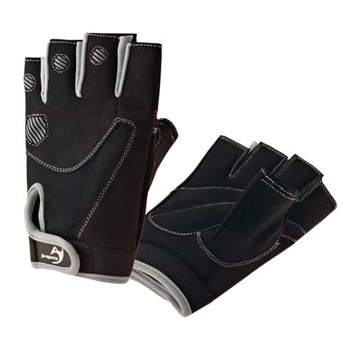 Ju-Sports Trainingshandschuhe Herren & Damen I Fitness Handschuhe Herren aus Leder mit gepolsterten Finger- & Handflächen I Mit Klettverschluss I XXL Ju-Sports Trainingshandschuhe Herren & Damen I Fitness Handschuhe Herren aus Leder mit gepolsterten Finger- & Handflächen I Mit Klettverschluss I XXL von Ju-Sports