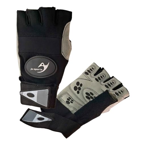 Ju-Sports Trainingshandschuhe Herren & Damen Professionell I Fitness Handschuhe Herren mit gepolsterten Finger- & Handflächen I Klettverschluss I L Ju-Sports Trainingshandschuhe Herren & Damen Professionell I Fitness Handschuhe Herren mit gepolsterten Finger- & Handflächen I Klettverschluss I L von Ju-Sports