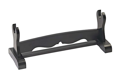 Schwertständer für 1 Schwert horizontal schwarz Schwertständer für 1 Schwert horizontal schwarz von Ju-Sports