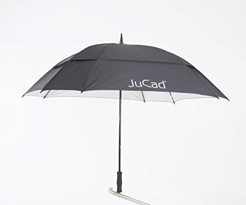 JuCad Golf Schirm Windproof mit Stift schwarz JuCad Golf Schirm Windproof mit Stift schwarz von JuCad
