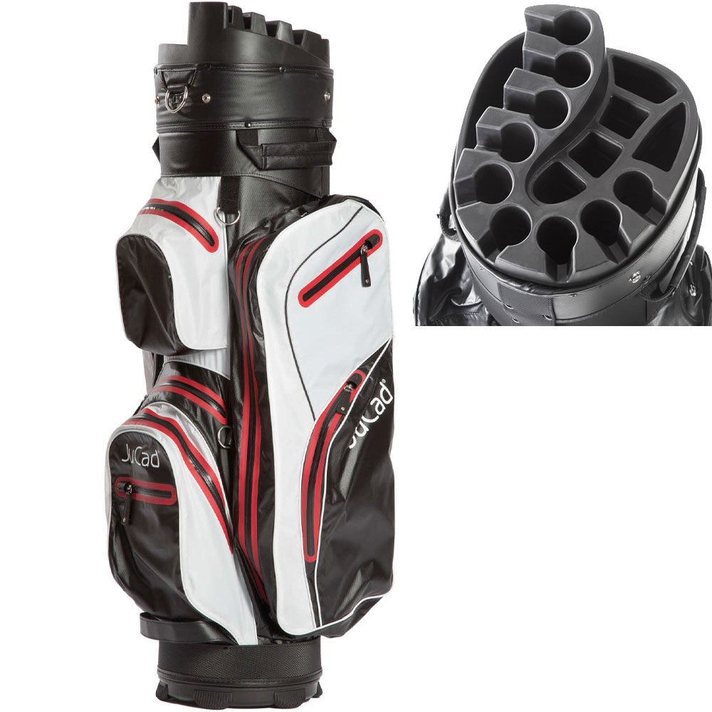 'Jucad Manager Dry Cartbag schwarz/weiss/rot' 'Jucad Manager Dry Cartbag schwarz/weiss/rot' von JuCad