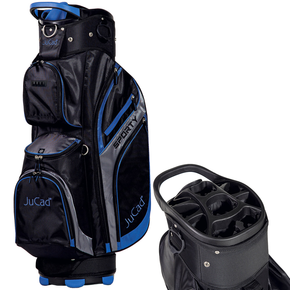 'Jucad Sporty Cartbag schwarz/blau' 'Jucad Sporty Cartbag schwarz/blau' von JuCad