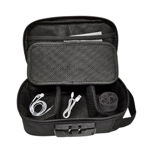 Abschließbare Aufbewahrungstasche | Geldschein-Organizer-Etui | Reisepass-Dokumentenhalter | Scheck-Aufbewahrungshülle Für Reisebrieftaschen-Organizer, Sichere Geldtasche, Tragbare Aktenhülle, Karten- Abschließbare Aufbewahrungstasche | Geldschein-Organizer-Etui | Reisepass-Dokumentenhalter | Scheck-Aufbewahrungshülle Für Reisebrieftaschen-Organizer, Sichere Geldtasche, Tragbare Aktenhülle, Karten- von Jubepk