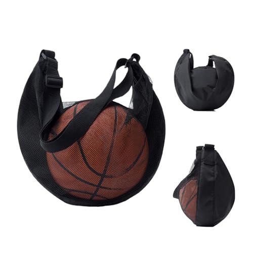 Basketball Sport Umhängetasche | Outdoor-Sportballtasche | Verstellbare Sportausrüstungstasche | Tasche Für Basketball-Trainingsausrüstung | Faltbare Umhängetasche Für Basketball, Volleyball, Fußball von Jubepk