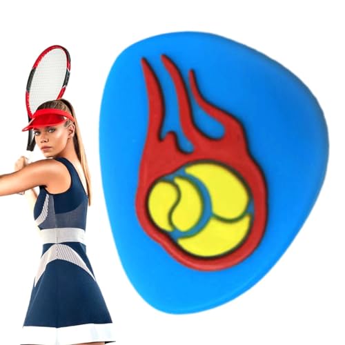 Jubepk Tennisvibrationsdämpfer - Silikon-Schutzdämpfer für Tennisschläger - Cartoon dekorativer Tennisdämpfer für Schläger, Gelenkschutz, Racqueball von Jubepk