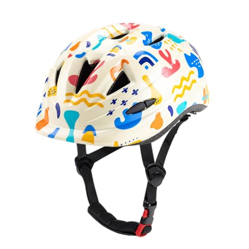 Niedlicher Verstellbarer Helm | Niedlicher Fahrradhelm | Kinderschutzhut | Leichter Fahrradhelm, tragbare Kinderausrüstung für niedlichen Skateboard-Helm von Jubepk