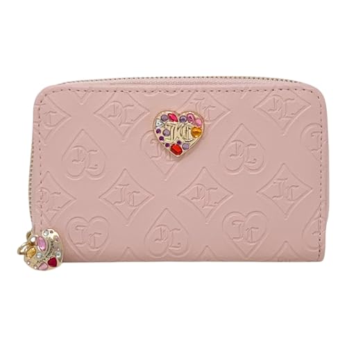 Juicy Couture Damen Glitz Out Wallet Collection, Pink Clay, Multi-Fach Bifold von Juicy Couture