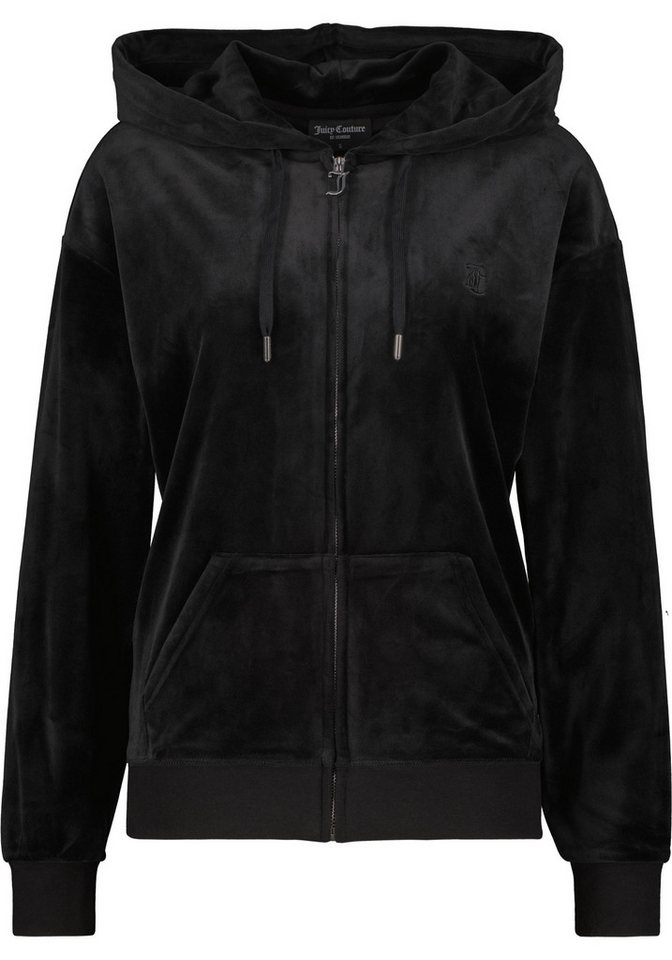 Juicy Couture Kapuzennickijacke HALAN OVERSIZED HOODIE Damen Trainingsjacke Damen, Sweatjacke mit Kapuze, Velour, Stickerei, Sale Juicy Couture Kapuzennickijacke HALAN OVERSIZED HOODIE Damen Trainingsjacke Damen, Sweatjacke mit Kapuze, Velour, Stickerei, Sale von Juicy Couture
