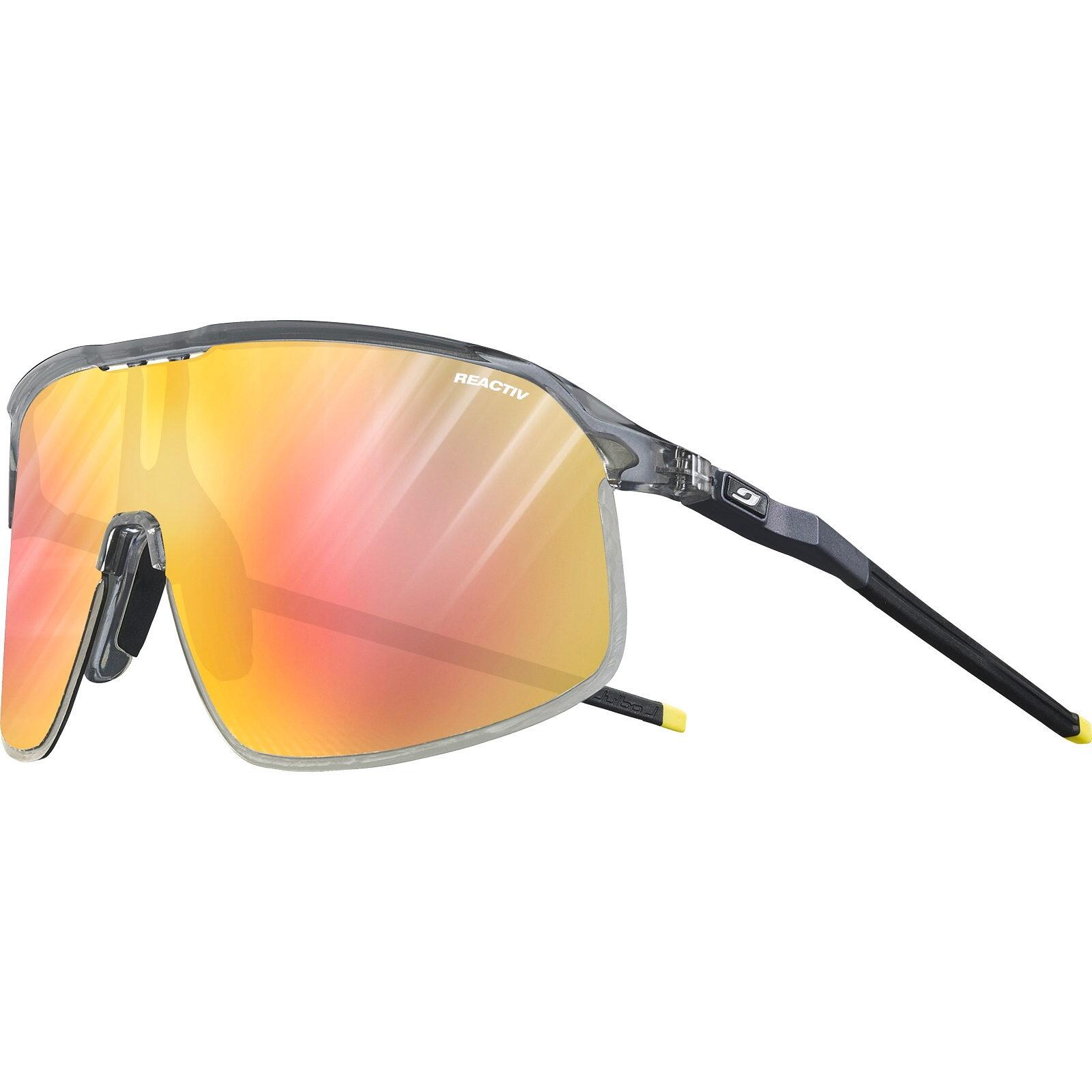 Fahrradbrille Density Reactiv Light Amplifier 1-3 durchscheinend glänzend grau von Julbo