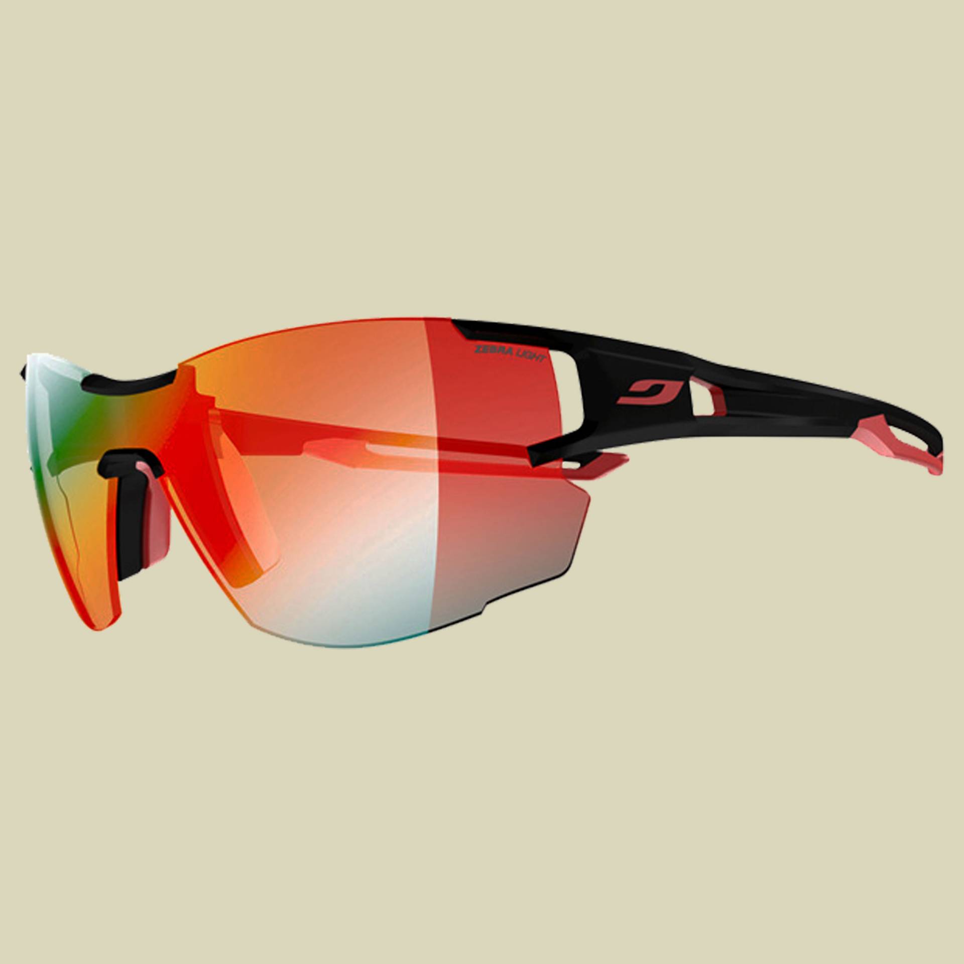 Aerolite Zebra Light Größe one size Farbe schwarz/rot Aerolite Zebra Light Größe one size Farbe schwarz/rot von Julbo