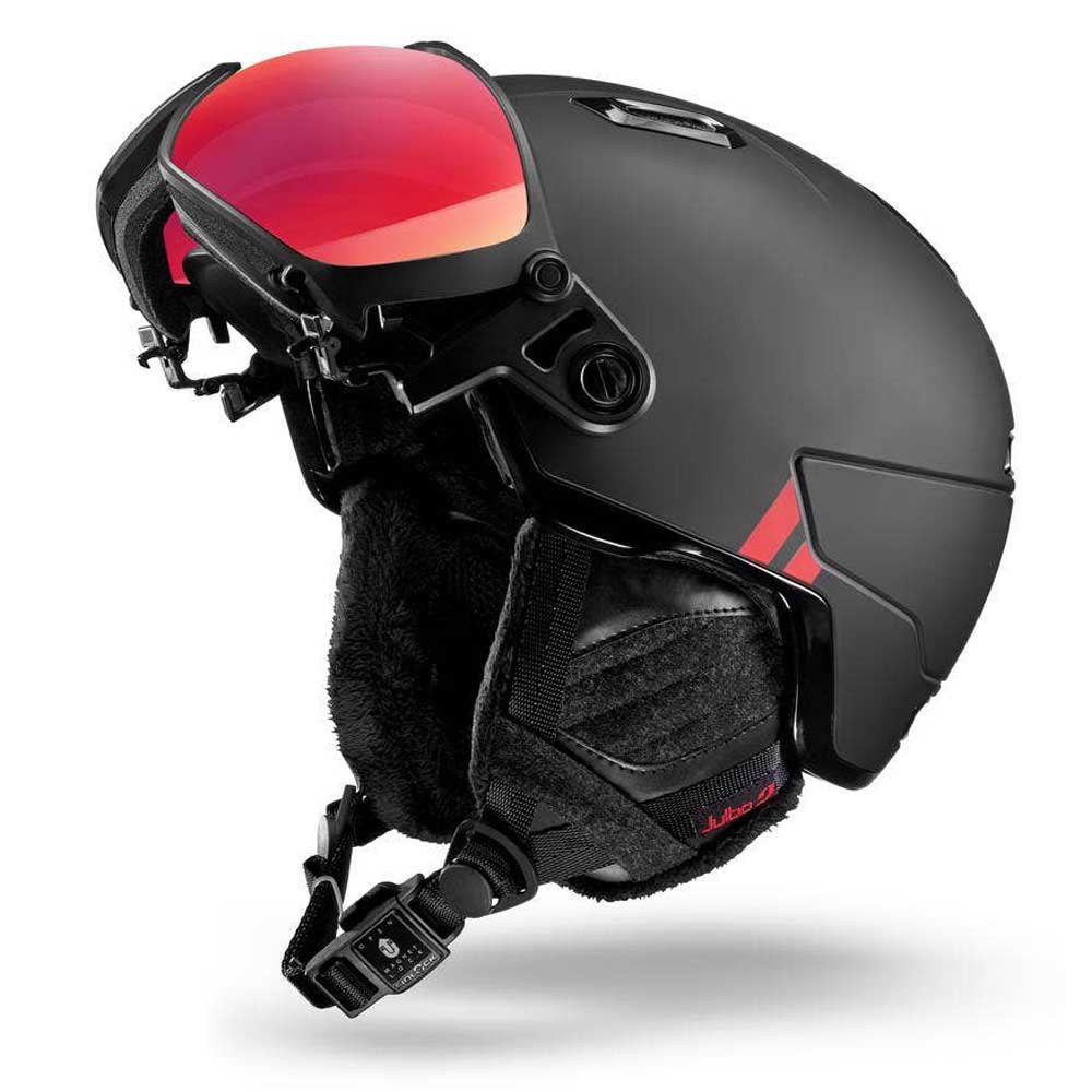 Julbo Globe Evo Visor Helmet Schwarz 54-58 cm / Flash Rouge/Reactiv CAT1-3 Julbo Globe Evo Visor Helmet Schwarz 54-58 cm / Flash Rouge/Reactiv CAT1-3 von Julbo