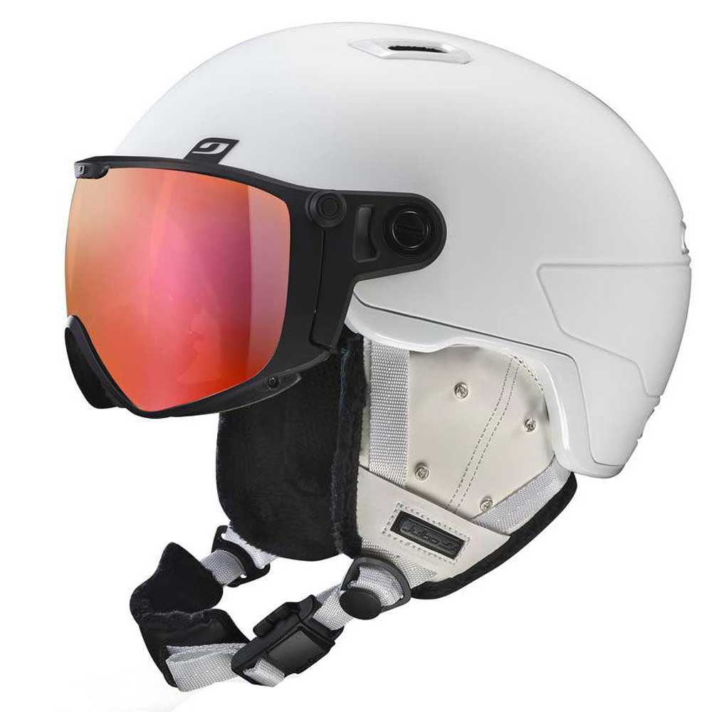 Julbo Globe Evo Visor Helmet Weiß 54-58 cm / Reactiv GlareControl/CAT2-3 Julbo Globe Evo Visor Helmet Weiß 54-58 cm / Reactiv GlareControl/CAT2-3 von Julbo