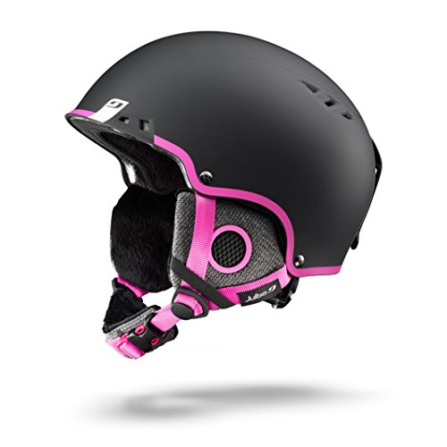 Julbo JC734222 Skihelm Mädchen, Schwarz/Rosa, 53/55 von Julbo