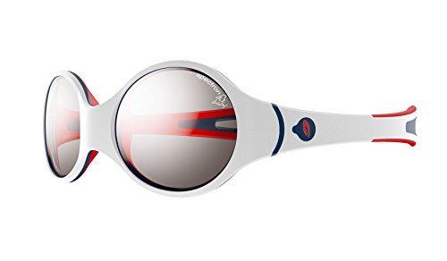 Julbo Loop Sonnenbrille weiß Weiß/Rot/Blau Julbo Loop Sonnenbrille weiß Weiß/Rot/Blau von Julbo