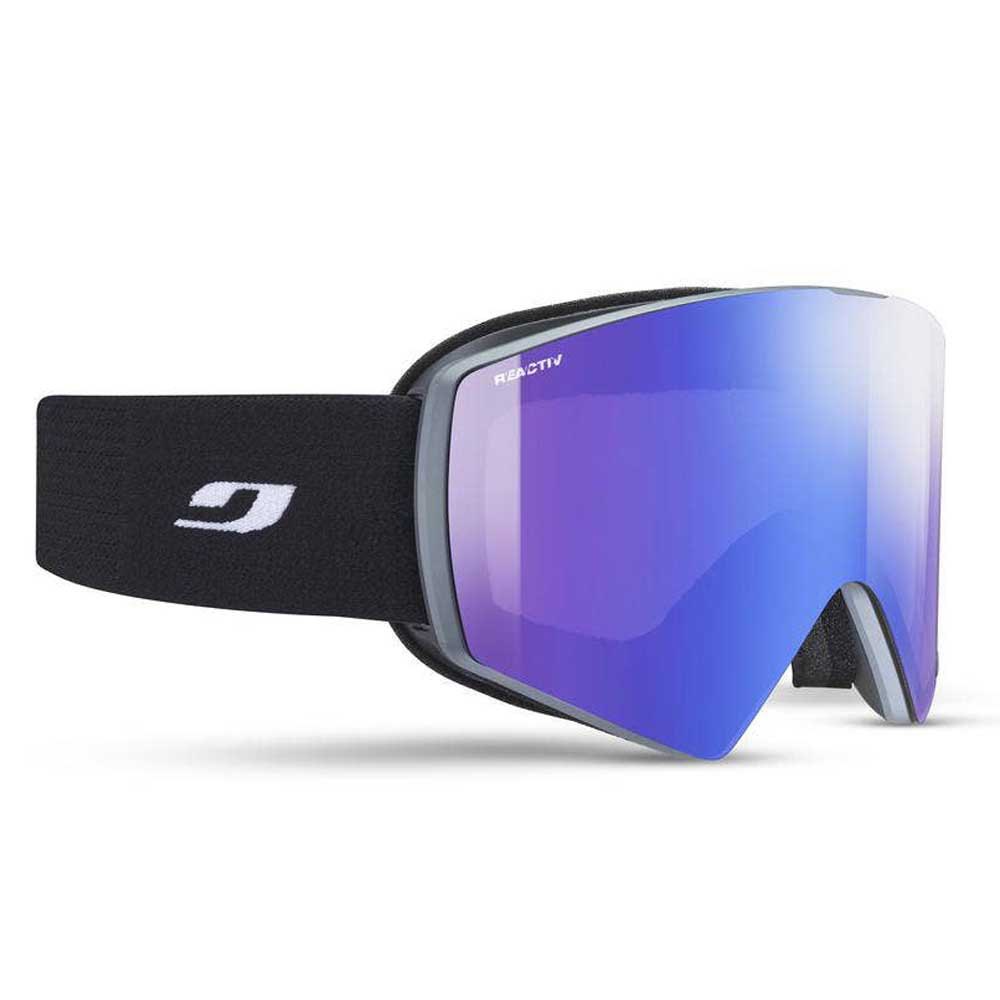 Julbo Razor Edge Ski Goggles Schwarz Flash Blue Reactiv CAT1-3 High Contrast Julbo Razor Edge Ski Goggles Schwarz Flash Blue Reactiv CAT1-3 High Contrast von Julbo