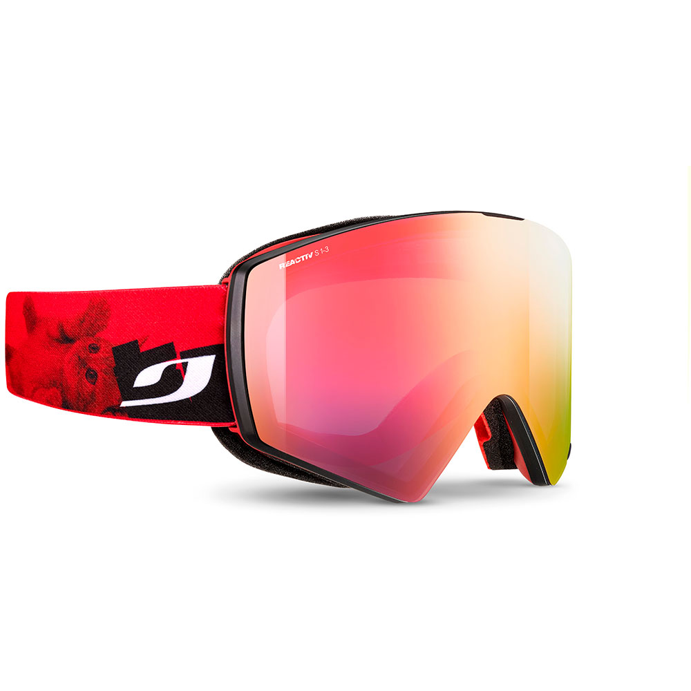 Julbo Razor Edge Sunglasses Rot REACTIV/CAT1-3 Glare Control Julbo Razor Edge Sunglasses Rot REACTIV/CAT1-3 Glare Control von Julbo