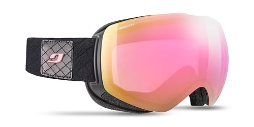 Julbo Damen Shadow Skimaske, Schwarz/Rosa, L von Julbo