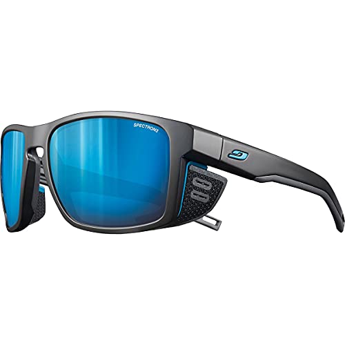 Julbo Unisex_Adult Shield Sunglasses, Schwarz / Blau von Julbo