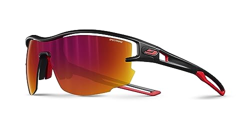 Julbo Aero Sonnenbrille, schwarz/rot, Einheitsgröße von Julbo