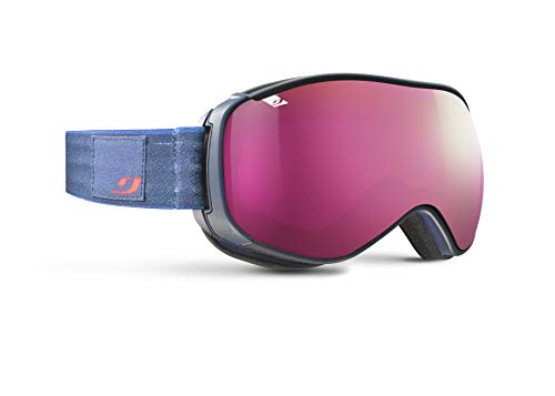 Julbo Ventilate Skibrille mit SuperFlow System Damen, Dunkelblau Marmor, L+ von Julbo