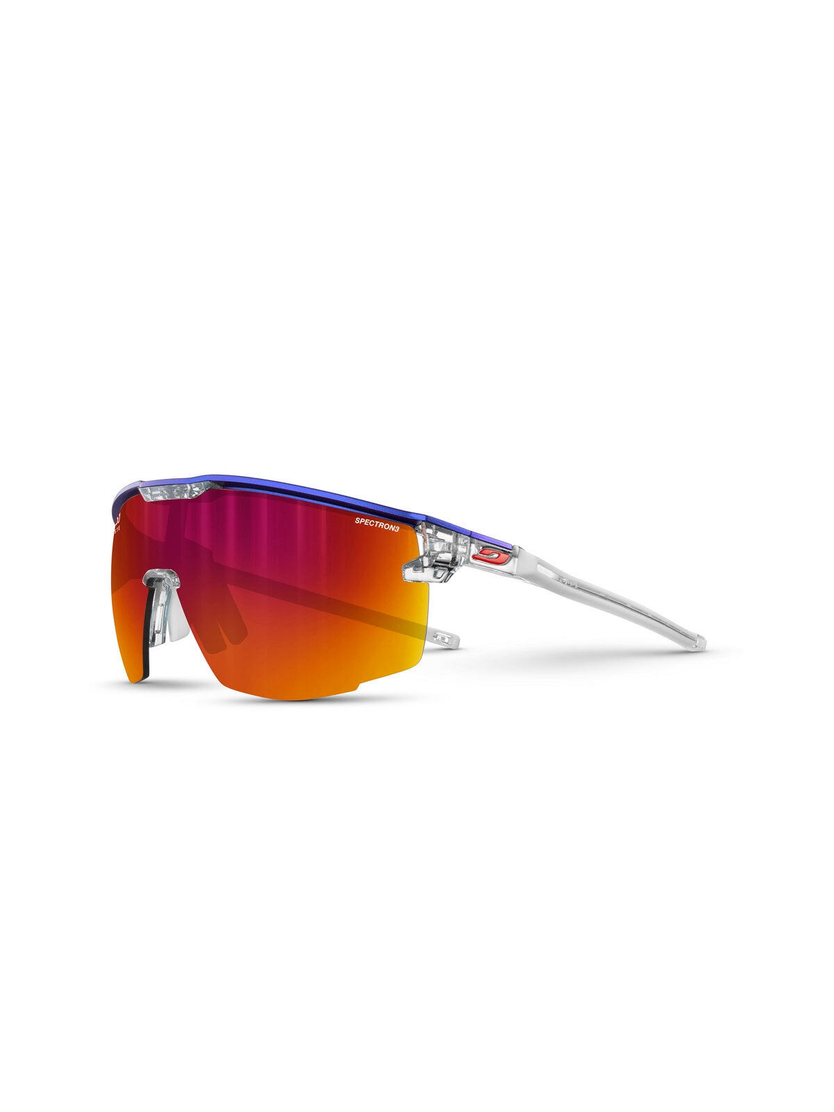 Sonnenbrille Ultimate Spectron 3 metallblau-kristall-weiß von Julbo