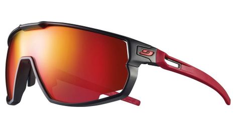 brille julbo rush spectron schwarz   rot von Julbo