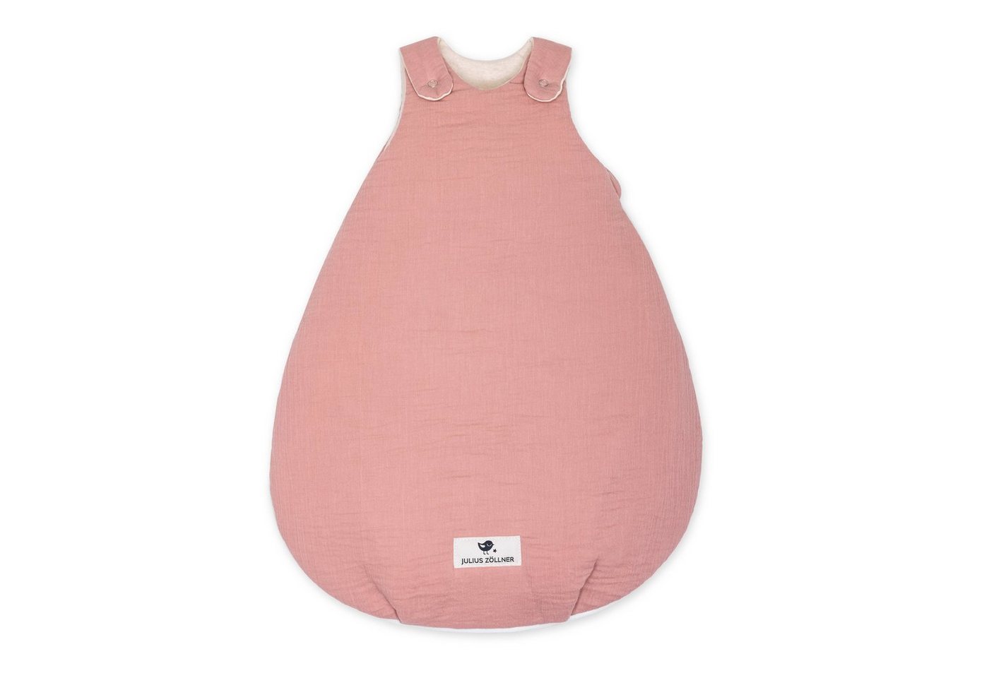 Julius Zöllner Babyschlafsack Babyschlafsack Musselin dusty rose 74/80 von Julius Zöllner