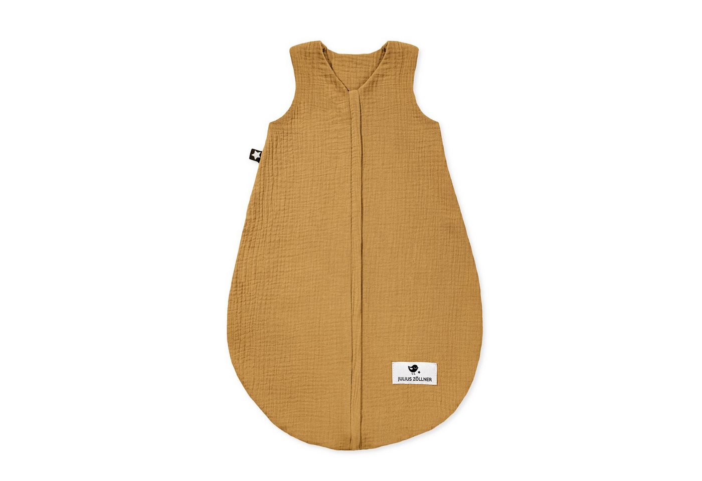 Julius Zöllner Babyschlafsack Schlafsack Sommerschlafsack Musselin zimt 50/56 (1 tlg), Schlafsack Babyschlafsack von Julius Zöllner