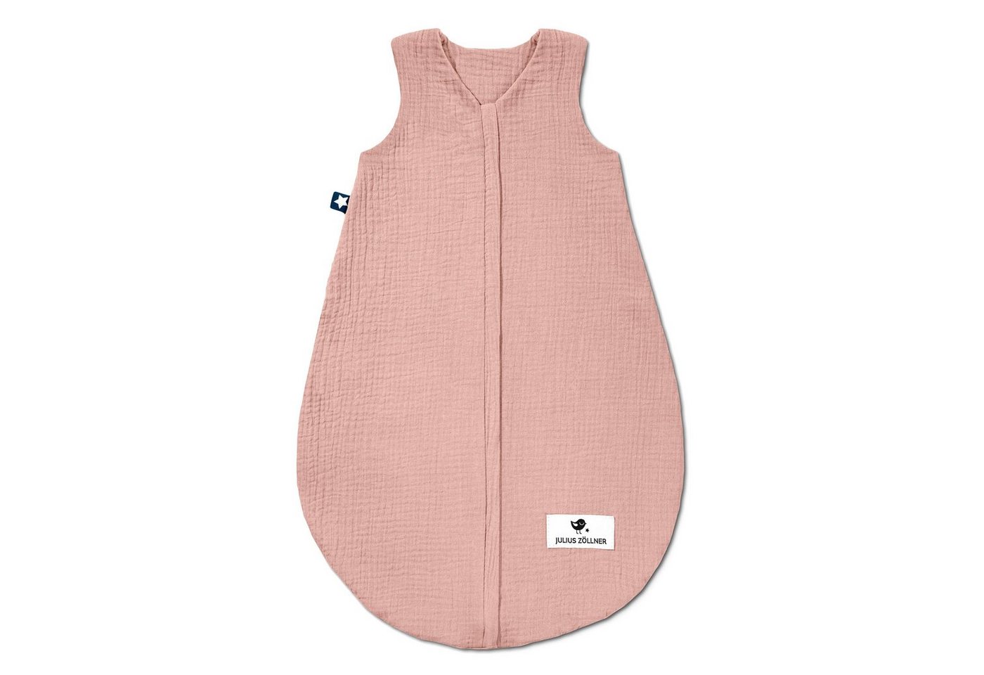 Julius Zöllner Babyschlafsack Sommerschlafsack Musselin dusty rose 74 von Julius Zöllner