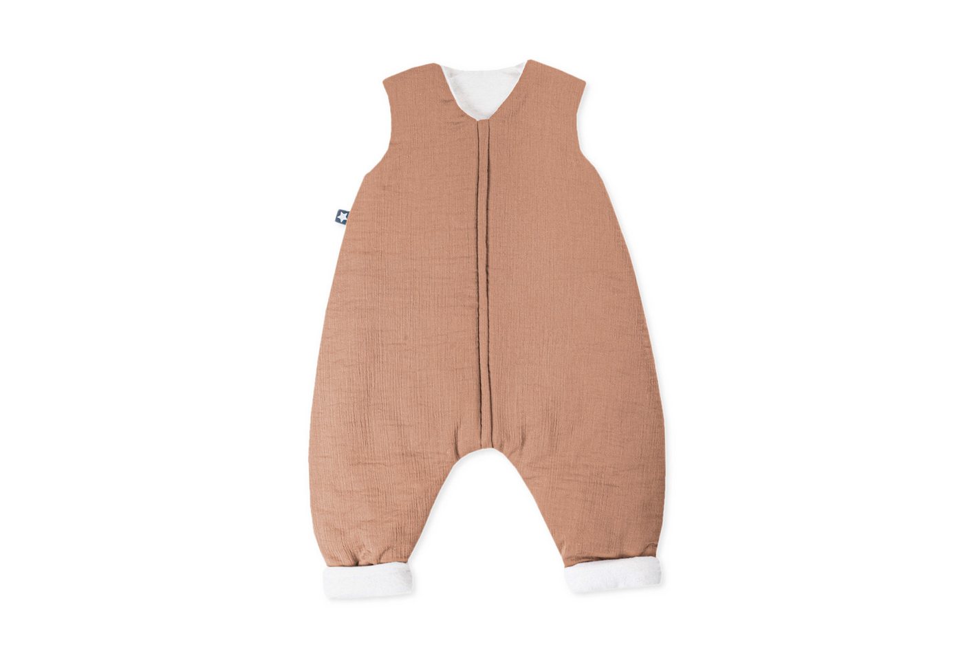 Julius Zöllner Babyschlafsack dune Jumper gefüttert Musselin 80 (Packung, 1 tlg), Jumper gefüttert Musselin 80 von Julius Zöllner