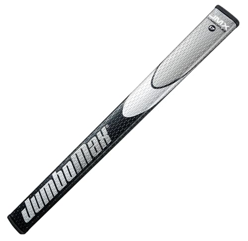 JumboMax JumboFlat 17 Golf Putter Grip schwarz/silber JumboMax JumboFlat 17 Golf Putter Grip schwarz/silber von JumboMax