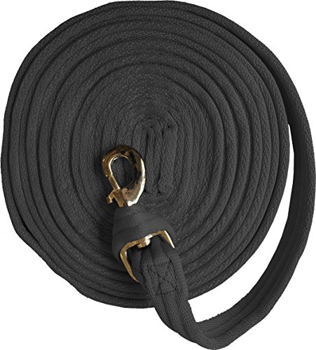 JUMPTEC Longierleine, weich gepolstert, schwarz, Länge ca. 8 m JUMPTEC Longierleine, weich gepolstert, schwarz, Länge ca. 8 m von EKKIA
