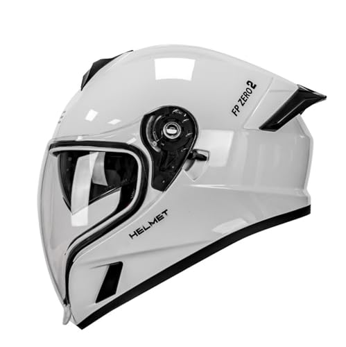 Motorrad Modularer Helm Integralhelm mit Doppelscheibe ECEDOT Genehmigt Moped Roller Motorrad helme Sturzhelm Pendlerhelm für Herren Damen 8,M=57-58CM von JunPing