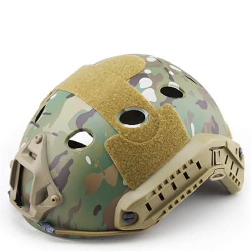 Tactical Fast Helme Schutz Airsoft Helm for CS Paintball Military Airsoft Sport(HL-06-CP) von Jungle Leopard