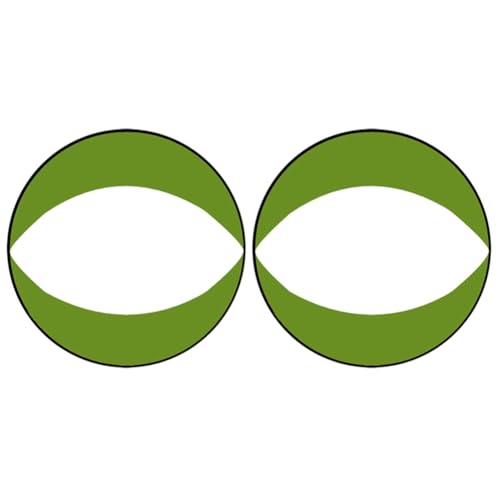 Junterone Kajak-Segelpaddel, grün, Set unter dem Wind, faltbares Segeltuch, tragbar, für Kajak von Junterone