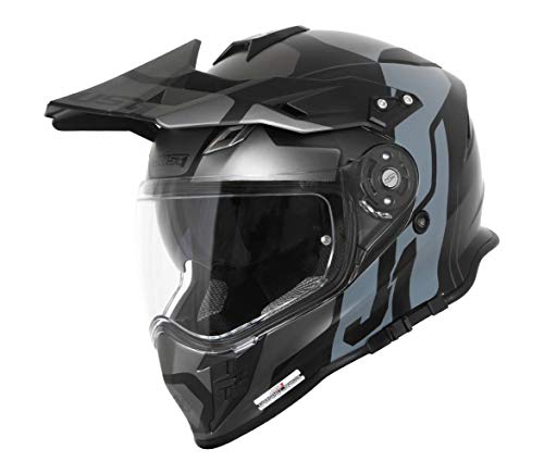 JUST1 Helmet J34 Tour Titanium-Black 62-XL von Just 1