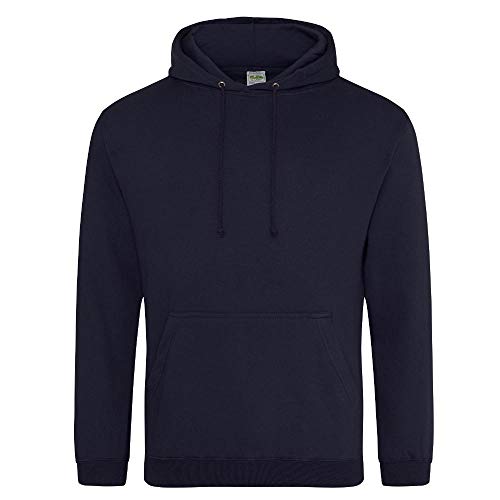 College Hoodie Farbe New French Navy Größe L von Just Hoods