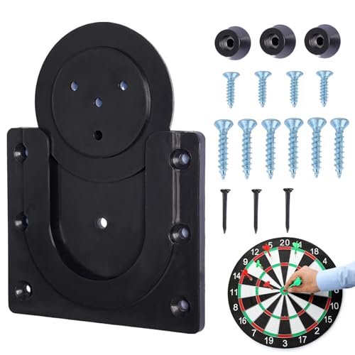 Jvjggag Dartscheibe Wandhalterung, Dart Display Stand, Dartboard Halterung für Montage Dartscheibe, Dartboard Befestigungshalter, Dartscheibe Zubehör von Jvjggag