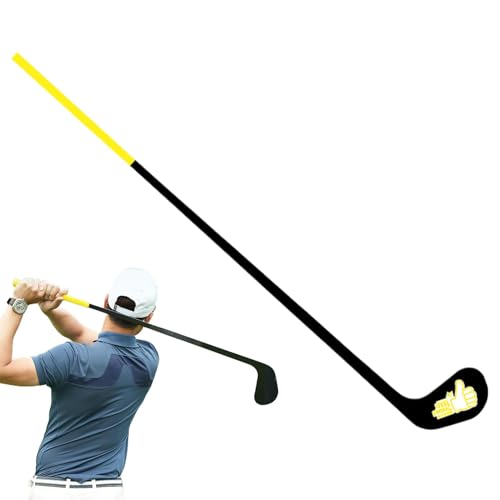 Jvjggag Golfschwungstab – Aufwärmsimulation für den Innenbereich, echte Schläger – Golf-Trainings-Übungsstab, Übung, Haltungskorrektur, Golf-Übungsausrüstung, weicher Stick für Anfänger von Jvjggag